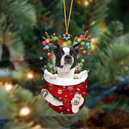 Christmas Modern Style Classic Style Dog Arylic Party Festival Hanging Ornaments