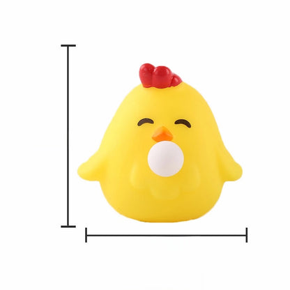 Squishy Toy Christmas Animal Santa Claus Snowman PVC TPR Toys