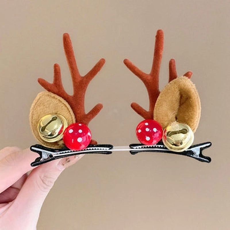 Christmas Cute Antlers Daily Hairpin