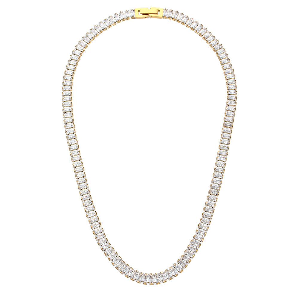 Minimalist Women Geometric Stainless Steel 18K Gold Plated Bracelets