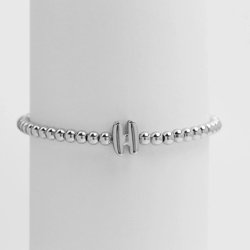 Copper Minimalist Plating Letter Bracelets