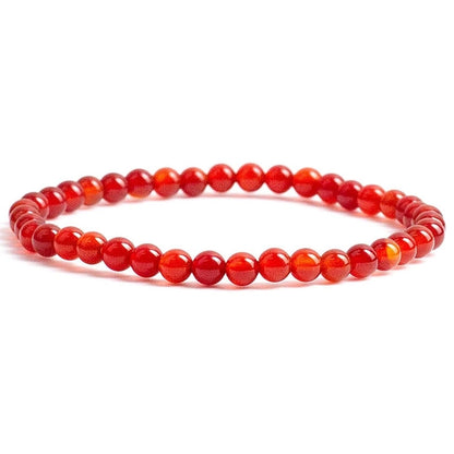 Romantic Classic Style Round Natural Stone Bracelets In Bulk