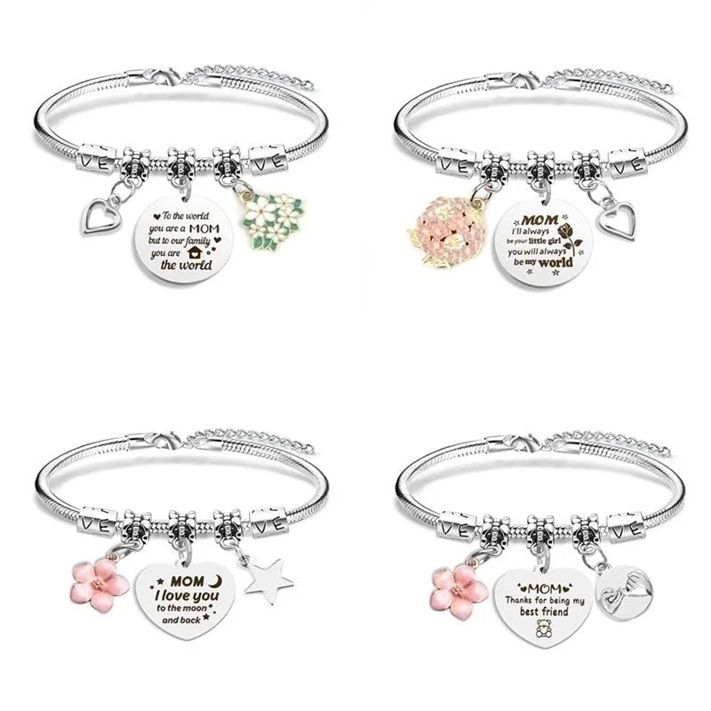 Minimalist Classic Style Letter 201 Stainless Steel Alloy Bangle In Bulk