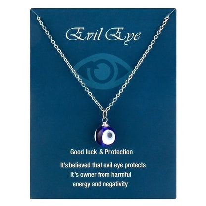 Fashion Eye Stainless Steel Metal Pendant Necklace 1 Piece