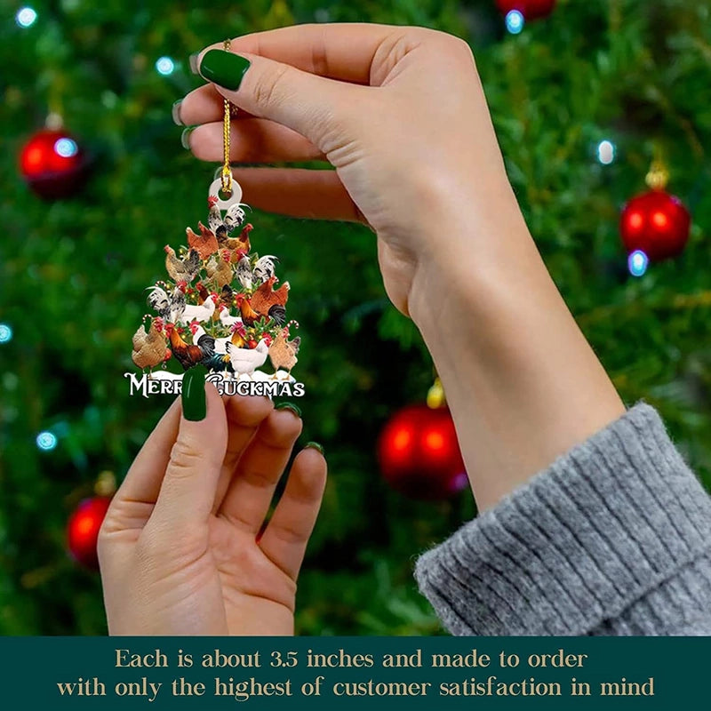 Christmas Minimalist Christmas Hat Arylic Indoor Party Festival Hanging Ornaments