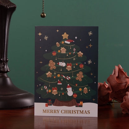 Christmas Classic Style Letter Holiday Card