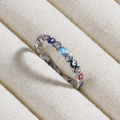 Copper Devil's Eye Rings