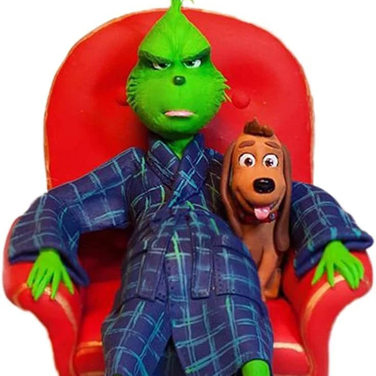 2 Pieces Christmas Small Gifts Cartoon Characters Christmas Tree Decoration Christmas Tree Ornaments Car