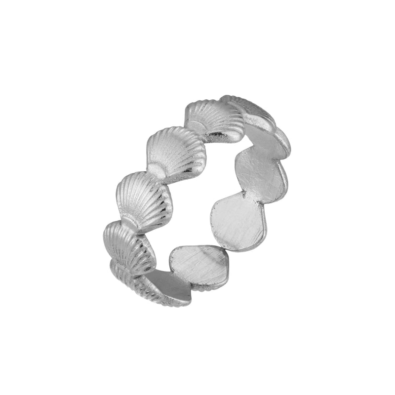 Marine Style Beach Minimalist Starfish Shell 304 Stainless Steel Open Rings