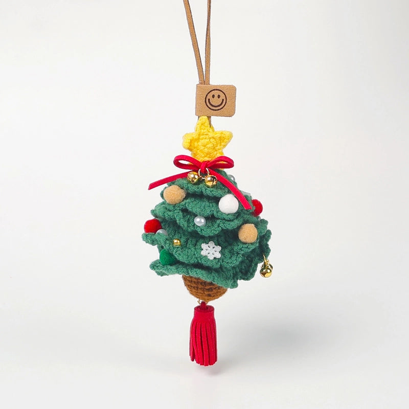 Christmas Pastoral Christmas Tree Plastic Yarn Party Ornaments