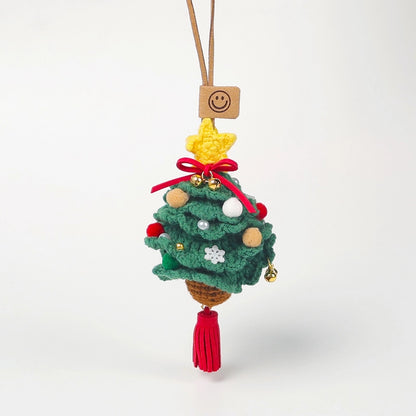 Christmas Pastoral Christmas Tree Plastic Yarn Party Ornaments