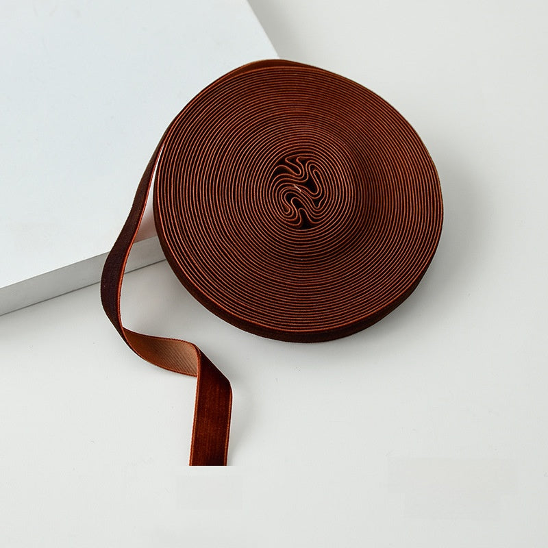 Christmas Velvet Ribbon Gift Wrapping Christmas Diy Bow Tie Christmas Tree Decoration