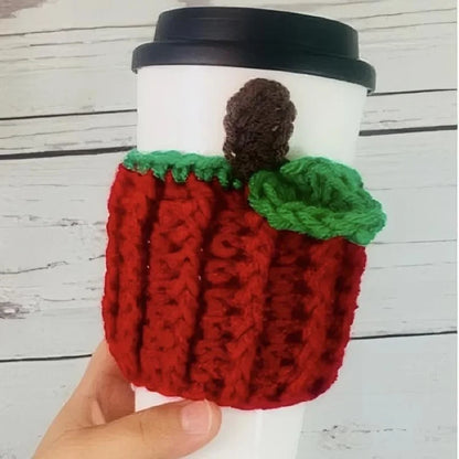 Cross-border Amazon New Mug Wool Knitted Cup Set Christmas Decorations Scene Layout Props
