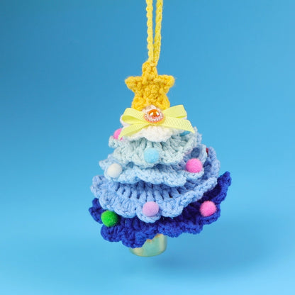 Christmas Pastoral Christmas Tree Plastic Yarn Party Ornaments