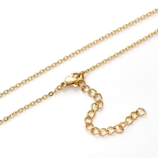 Casual Modern Style Minimalist Angel Ghost Skull 304 Stainless Steel Gold Plated Polishing Plating Pendant Necklace