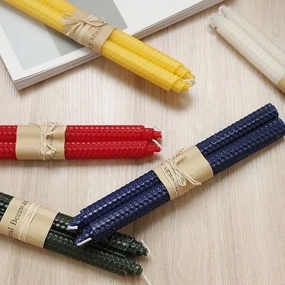 Minimalist Solid Color Paraffin Ornaments 1 Pair