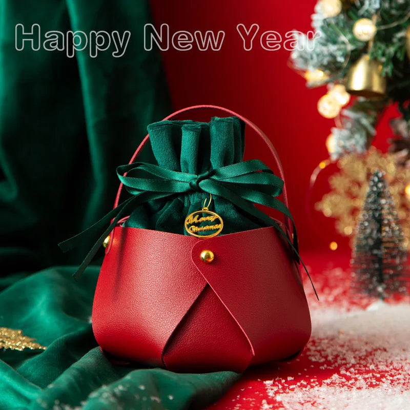 Christmas Apple Bag Gift Bag Christmas Eve Peaceful Fruit Apple Packaging Box Handheld Bag Gift Box