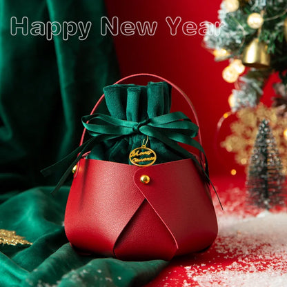Christmas Apple Bag Gift Bag Christmas Eve Peaceful Fruit Apple Packaging Box Handheld Bag Gift Box