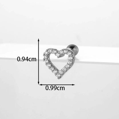 Ear Cartilage Rings & Studs Flower 316L Stainless Steel Copper