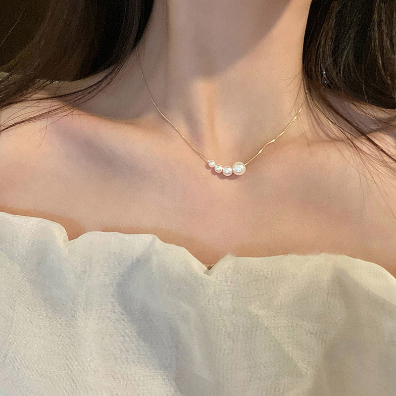 Moderate Luxury Flower Flower Alloy Electroplating Necklaces