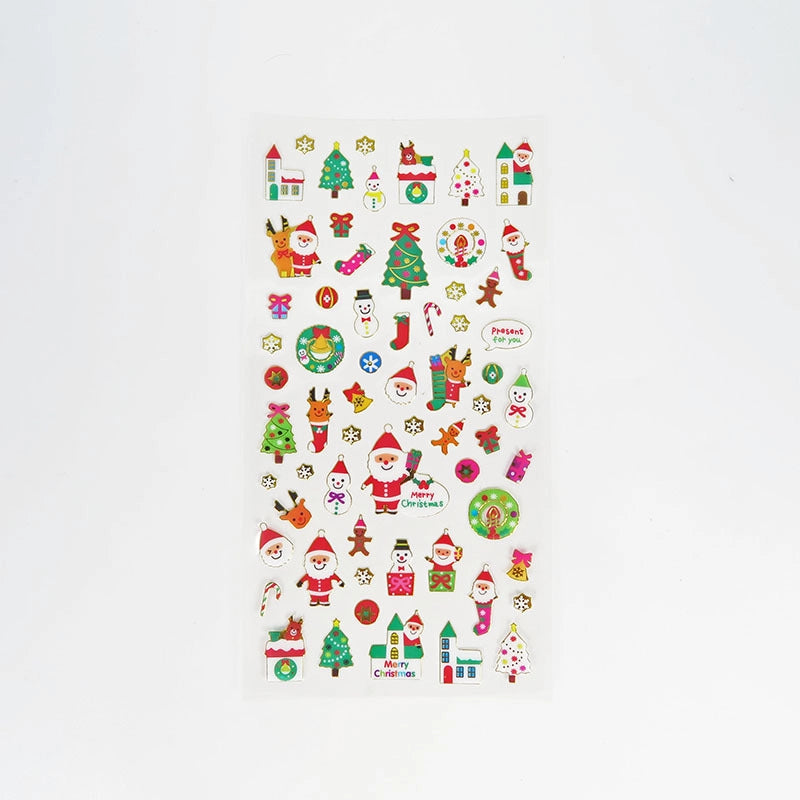 1 Piece Christmas Tree Santa Claus Christmas Socks Holiday Festival Christmas PET PVC