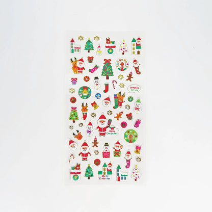 1 Piece Christmas Tree Santa Claus Christmas Socks Holiday Festival Christmas PET PVC