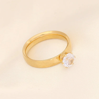 Fashion U-Shape Stainless Steel Electroplating Rings