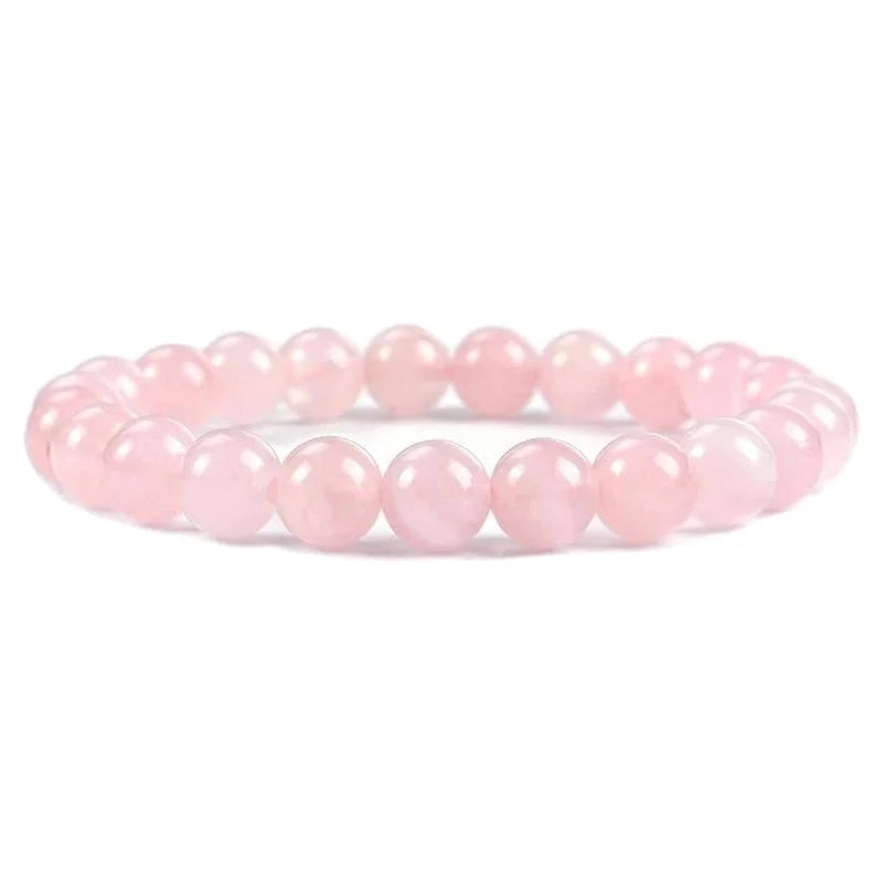 Minimalist Classic Style Round Natural Stone Bracelets In Bulk