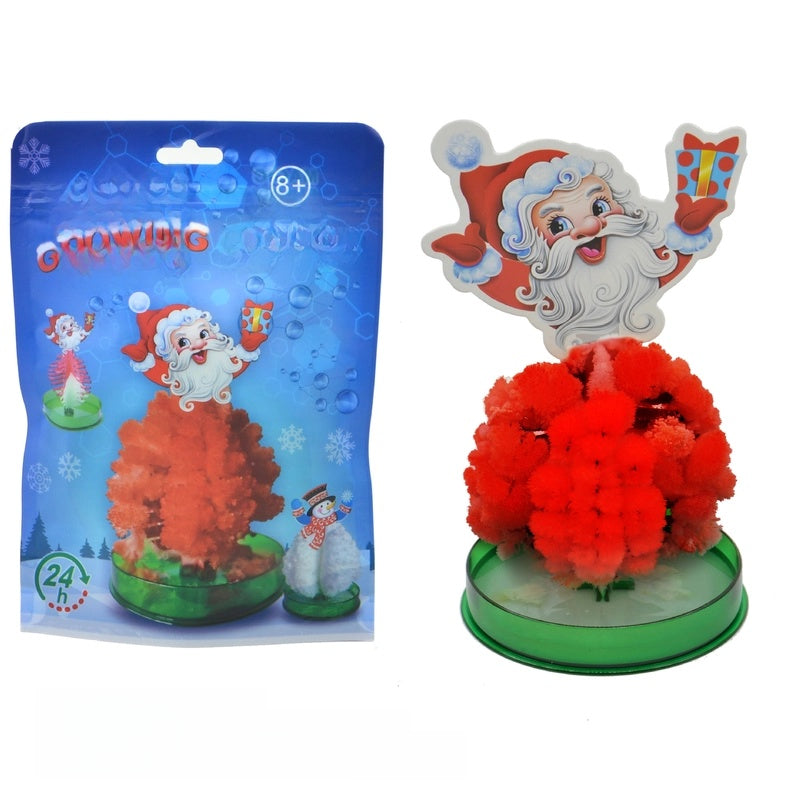 Magic Christmas Tree Children's Handmade Diy Homemade Paper Tree Flowering Christmas Gift Decoration Creative Educational Toys