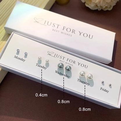 1 Set Cute Animal Sunflower Fruit Inlay Copper Artificial Pearls Zircon 14K Gold Plated Cartilage Earrings