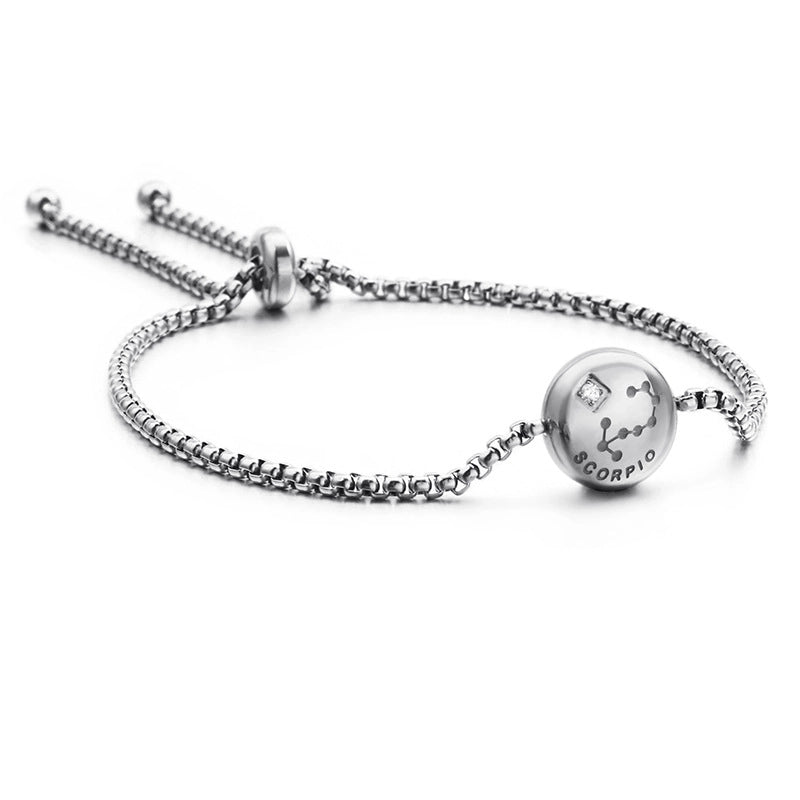 Constellation Titanium Steel 18K Gold Plated Bracelets In Bulk