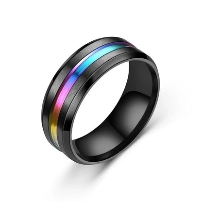 Fashion Geometric Stainless Steel Stainless Steel Rings