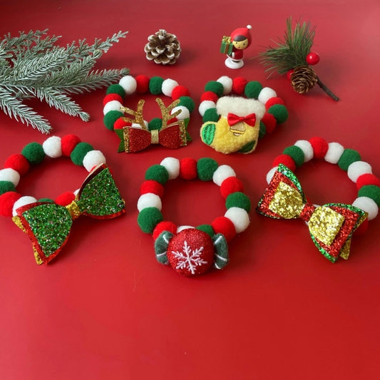 Cute Christmas Christmas Tree Bow Knot