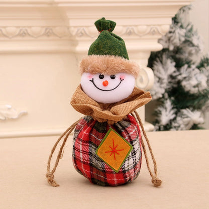 Christmas Children's Gift Bag Knitted Apple Bag Christmas Eve Candy Bag Gift Bag