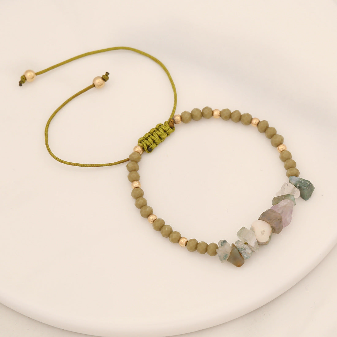 Women Wave Natural Stone Handmade Bracelets