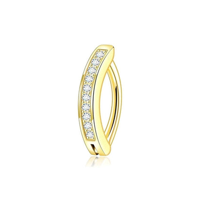 1 Piece 1 Set Belly Rings Minimalist Classic Style Geometric 304 Stainless Steel Copper Plating