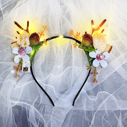 Christmas Antlers Plastic Toys