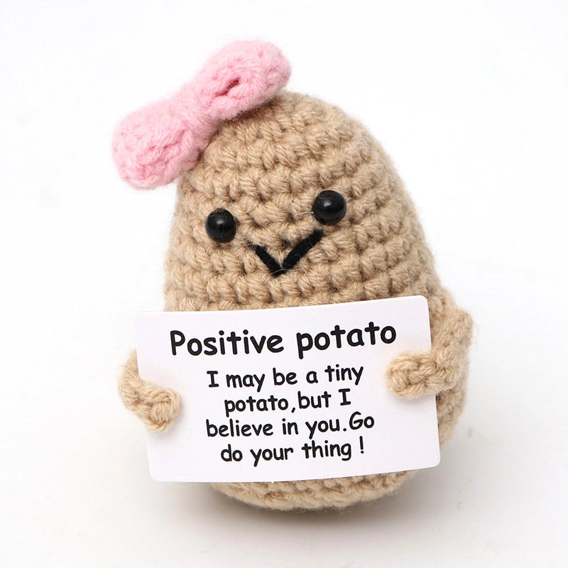 Cartoon Style Cute Animal Fruit Yarn Artificial Decorations