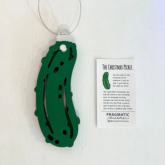 Christmas Pickle Ornament Christmas Tree Cucumber Decoration Pendant Christmas Gift Decoration