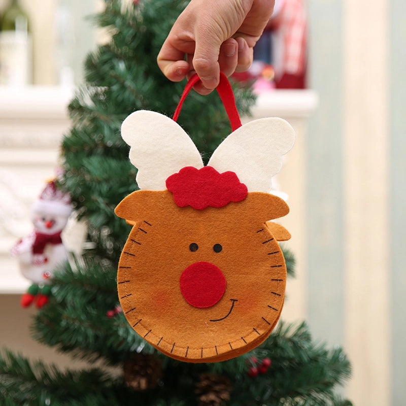 Creative Christmas Decoration Cartoon Tote Bag