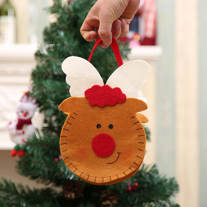 Creative Christmas Decoration Cartoon Tote Bag