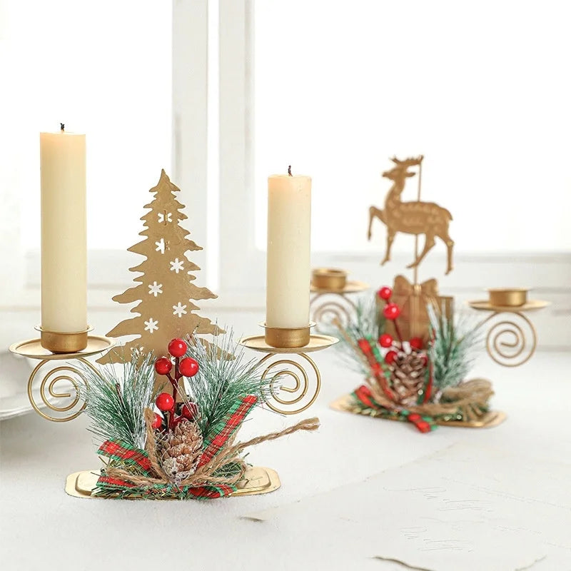 Christmas Casual Artistic Christmas Tree Iron