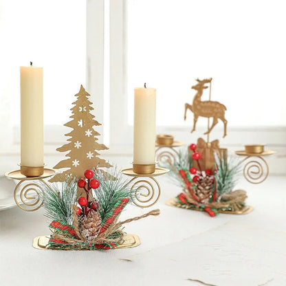 Christmas Casual Artistic Christmas Tree Iron