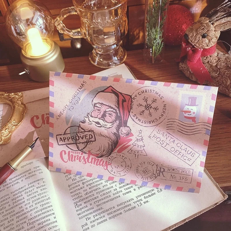 Christmas Cartoon Style Cartoon Party Festival Card