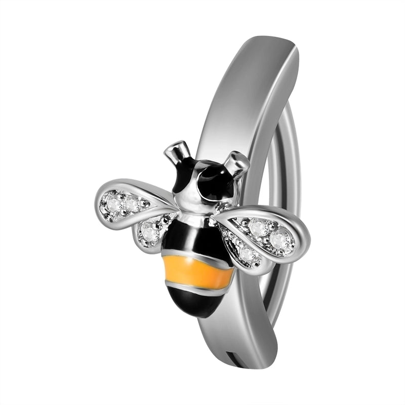 1 Piece Belly Rings Casual Hawaiian Tropical Flower Butterfly 304 Stainless Steel Inlay Zircon