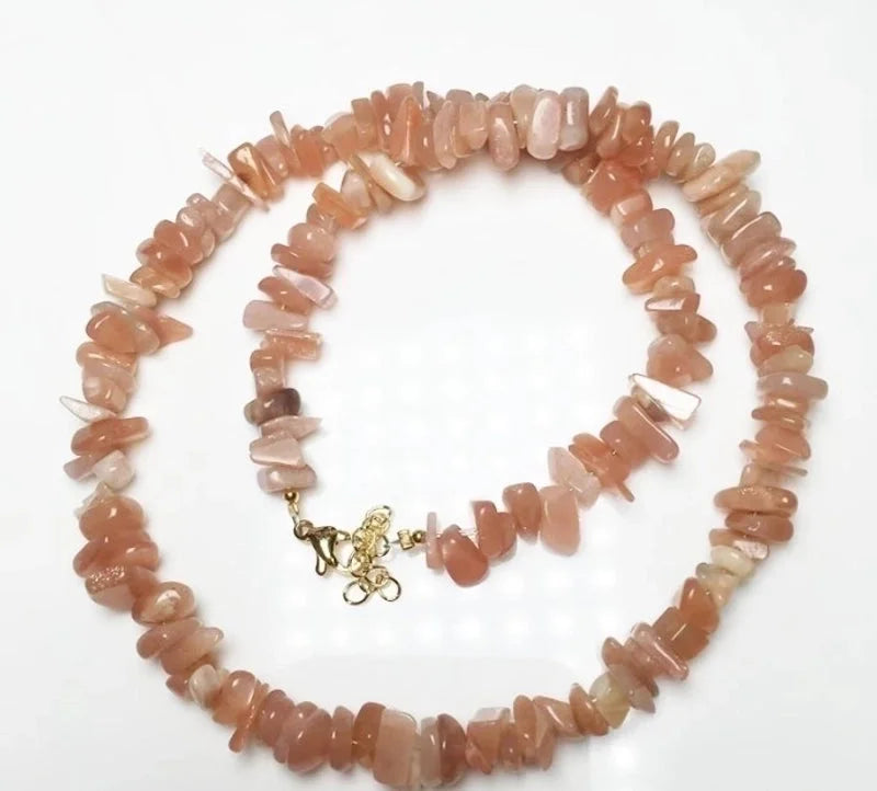 2 Pieces Ethnic Style Geometric Crystal Beaded Necklace