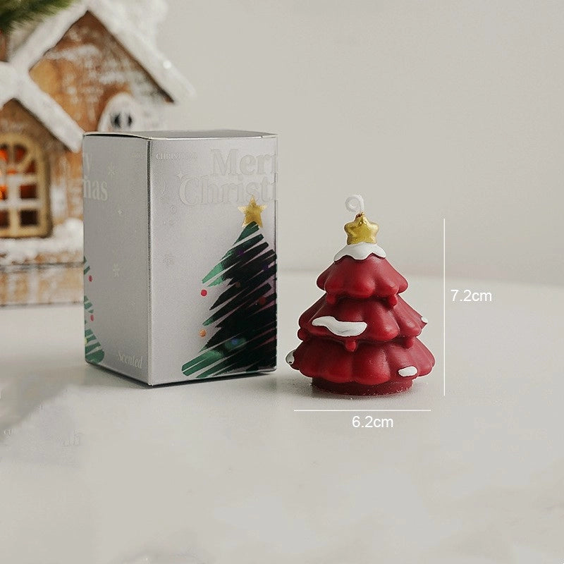 Christmas Cute Minimalist Christmas Tree Soy Wax Paraffin
