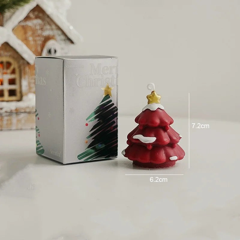 Christmas Cute Minimalist Christmas Tree Soy Wax Paraffin