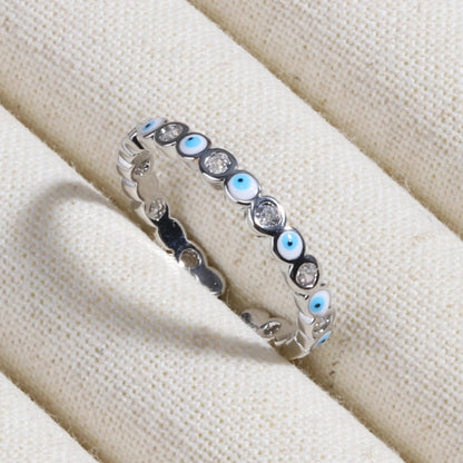 Copper Devil's Eye Rings