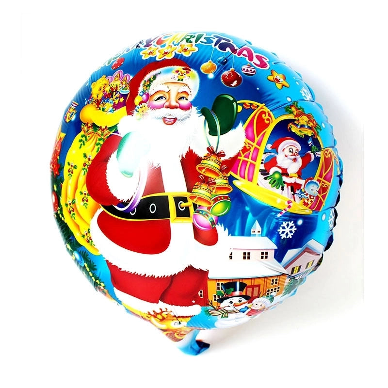 Christmas Casual Christmas Tree Santa Claus Snowman Aluminum Film Party Balloon Balloons